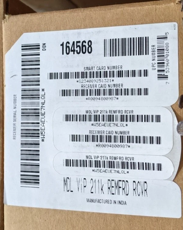 DISH NETWORK VIP211K HIGH DEFINITION SATELLITE TV RECEIVER NIB FROM MANUFACTURER - Image 2 of 4