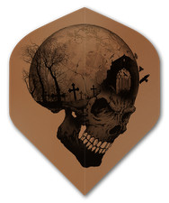 Alchemy Copper Headstone Skull No.2 Standard Dart Flights