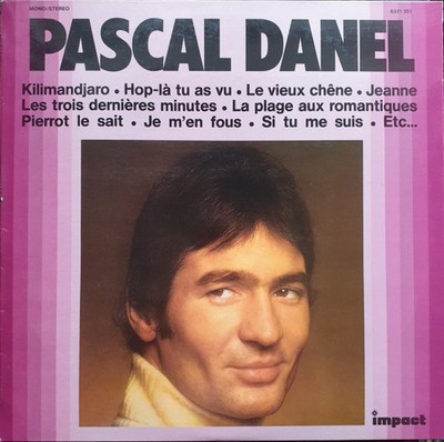 Pascal Danel - Pascal Danel LP Album RE Vinyl Pop Chanson 227387