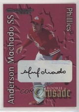 2002 Donruss The Rookies Crusade Auto 178/500 Anderson Machado #RC-18 Auto 0f6