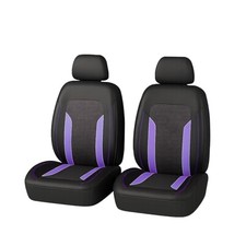 Car Seat Covers, Breathable Split Anti-Slip Vehicle Front Seat 4PCS Purple