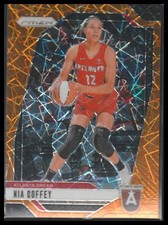 2024 Panini Prizm WNBA #71 Nia Coffey Orange Velocity Prizms