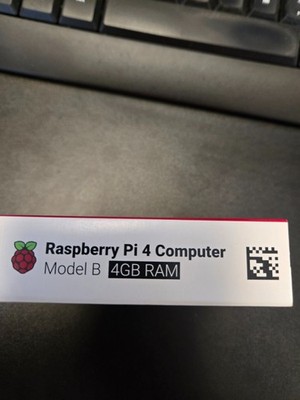 Raspberry Pi 4 Model B, 4GB DDR4 RAM Single Board Computer (RPI4