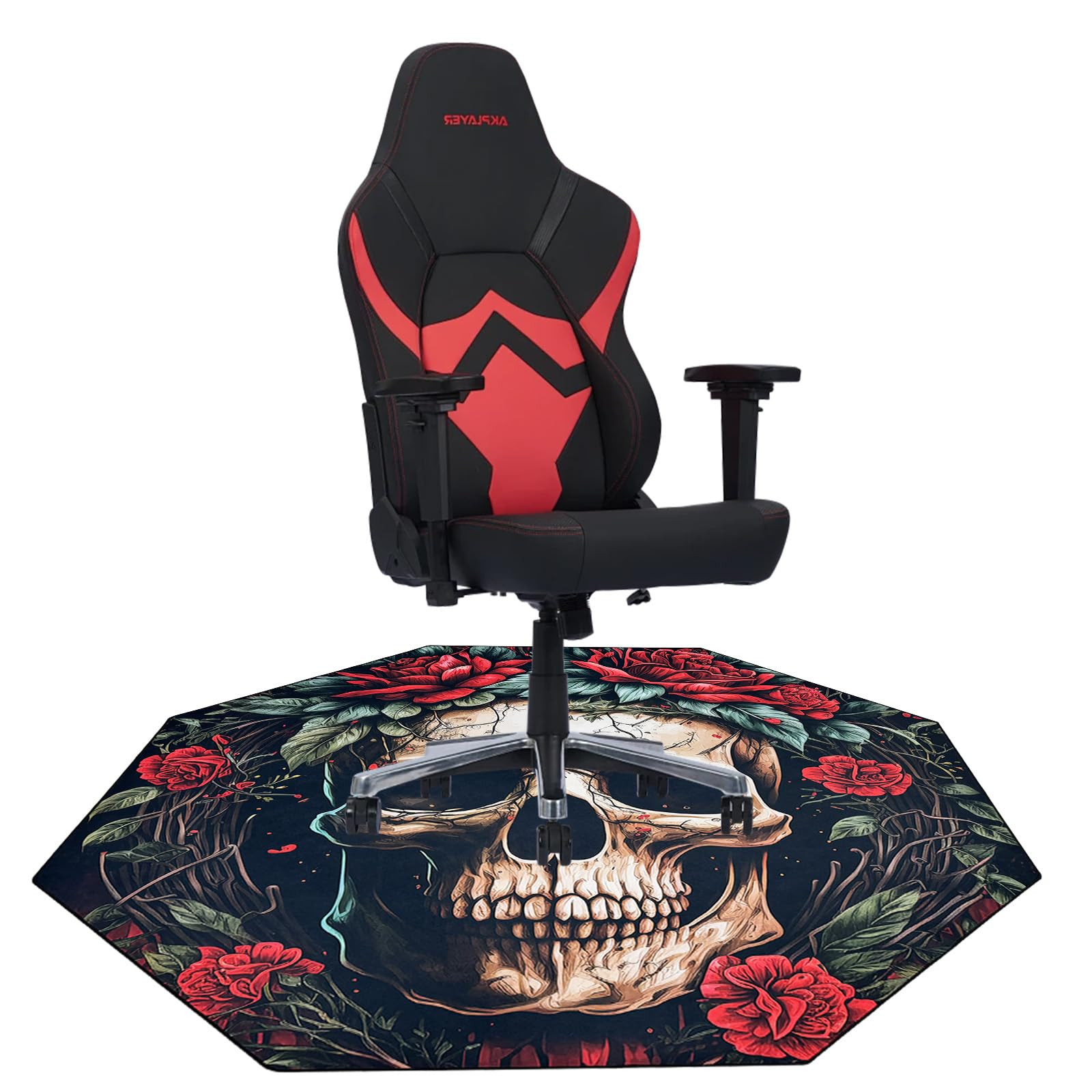 Large Gaming Chair Mat for Carpet and Hardwood Floor - Anti-Slip Computer Cha...-image