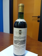 Antica Bottiglia Vino Rosso "Bordeaux Chateau Lafitte B. Eyquem" Del 1964 (Fr)