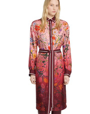 Gucci Printed silk twill shirt dress 44IT - BNWT 835742