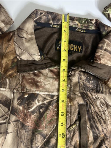 Rocky Full Zip Men’s XL Fleece Shacket Realtree AP Grey Hd Scent IQ Atomic - Picture 14 of 19