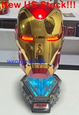US Ship!!! LED Reactor Base Stand or 1:1 MK50 Helmet Iron Man Friday Toys w/ Box