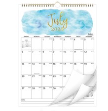 Gold 2025 2026 Wall Calendar 18 Months Large Monthly Planner For Organizing