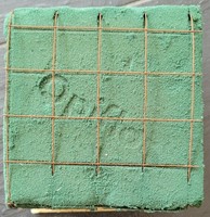 90X Steckschaum 11 X 11 X 8 Cm Opiflor Ziegel Tischgesteck Blumendeko Abverkauf
