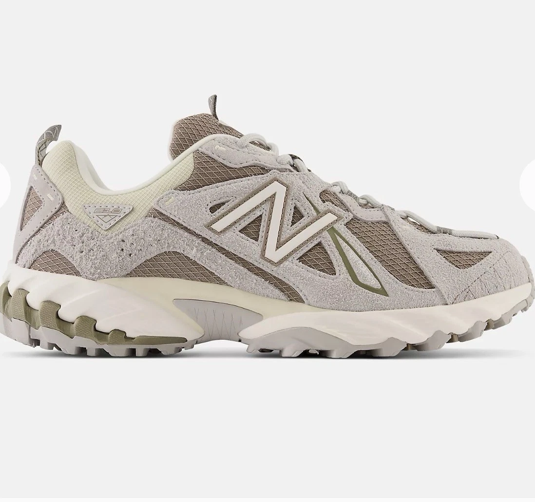 New balance 610TE Trainers UK 7 Unisex Brighton Grey Mushroom Trail Sneakers