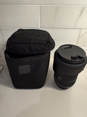 Sigma 18-35mm F/1.8 DC HSM Art Lens for Nikon F-Mount W/ Case, Caps & Hood, MINT