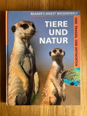 Reader's Digest Tiere und Natur Buch Sachbuch Lexikon Sammler Geschenk Biologie