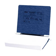 Acco Dark Blue 11X8.5 Hanging Data Binder 1 To 6 Inch Capacity Presstex Cover