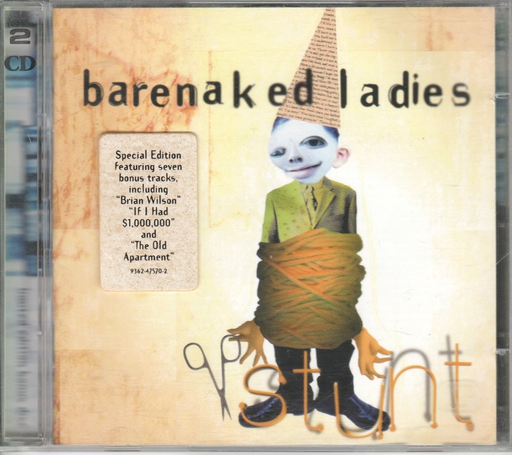 Barenaked Ladies Stunt double CD Europe Reprise 1998 special edition double with
