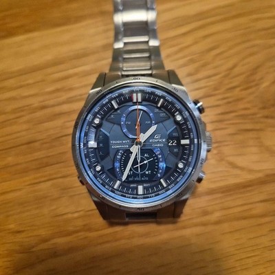 CASIO EDIFICE EQW-A1200 Men's Watch Solar Powered Radio Controlled Used
