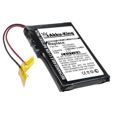 Akku für iAudio M5 20GB M5L 20GB X5 20GB X5 30GB X5L 20GB X5V 20GB JNC PPCW0401