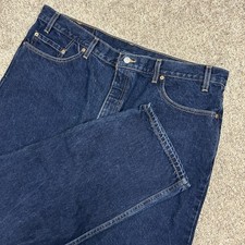 Vintage Levis 550 Jeans Mens 42X30 (Fits 40X30) Blue Denim Made in USA Relaxed