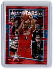 2020-21 Donruss Optic All Stars Red Pulsar Khris Middleton Milwaukee Bucks #20