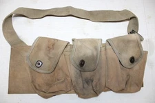 US Military WW1 M-1918 BAR Ammunition Belt Field Gear Equipment Pouch Right T68