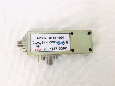 WT Microwave APS07-0151-001 RF Mixer / Downconverter Module +10V S/N 0003