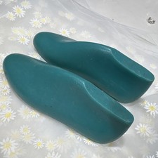 Pair of Blue Plastic Shoe Forms / Shoe Lasts