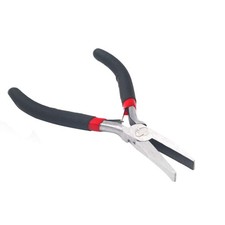 Flat Nose Pliers 5 Inch Smooth Jaw Pliers for Jewelry Making, Wire Wrapping B...
