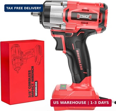 DIYtoolifz Cordless Impact Wrench Compatible with Milwaukee 18v Battery: 250Ft-l
