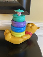 vintage winnie the pooh poppin surprise piglet . Working Disney collectible toy.