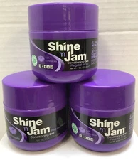 Ampro Shine 'n Jam Hair Gel, Regular Hold, 4oz, Pack of 3