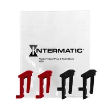 Cycle Timer Plastic Tripper Pins,2Red 2Black For Intermatic SB,HB11,HB111,HB112C