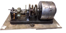 COLUMBIA MODEL AT CYLINDER PHONOGRAPH MOTOR AND BED PLATE