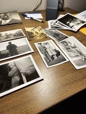 14 Vintage Military Photo Snapshot Men