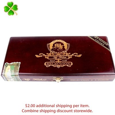 My Father Cigars Selection Toro Empty Wood Cigar Box 11'' x 4.75'' x 1.25''