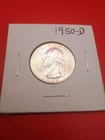 1950 D Washington Quarter Silver Brilliant Uncirculated