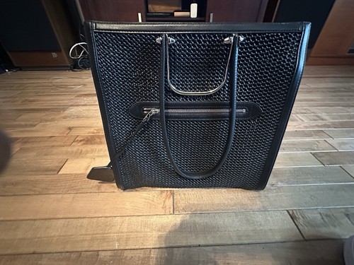 ALEXANDER MCQUEEN THE TALL STORY BLACK LEATHER SHOULDER BAG NEW NEVER USED - Picture 10 of 13