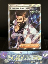 Pokemon Card Professor Turo's Scenario 240/182 Paradox Rift Trainer NM