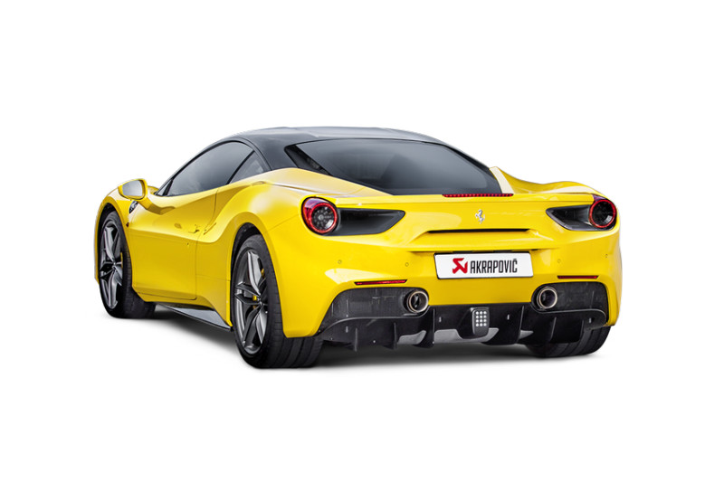 Ferrari 488 2016-2019 Exhaust system