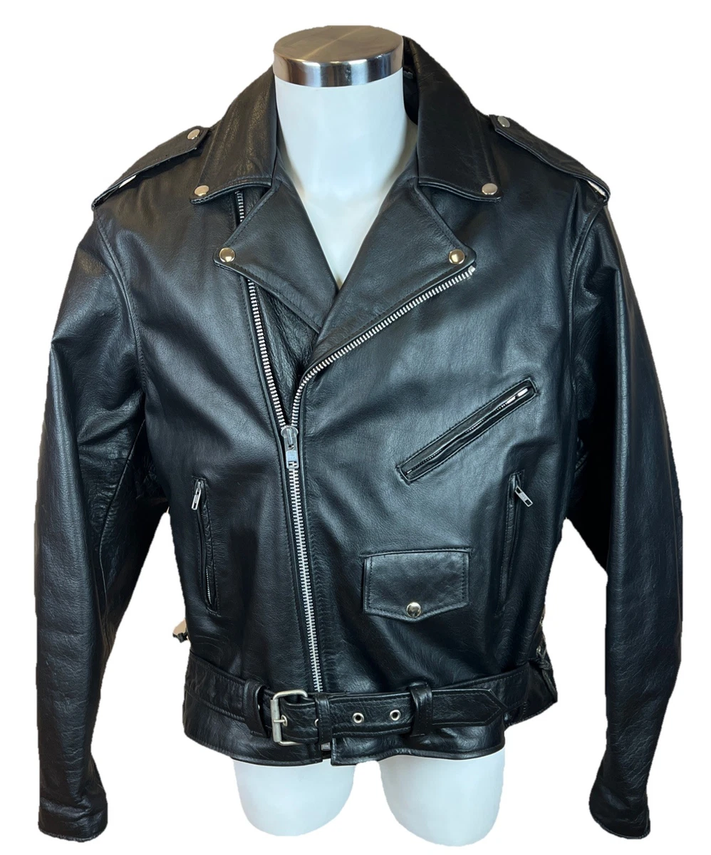 【HOT LEATHERS】シングルライダースジャケット Hot leather シングルライダースジャケット - FULLNELSON