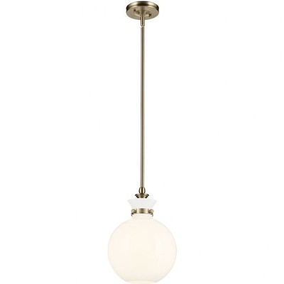 Laria - 1 Light Medium Pendant-14.5 Inch Tall and 10.25 Inch Wide-Champagne