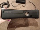 Microsoft Xbox 360 S Black Console  - Tested Works - Read Description — photo 2