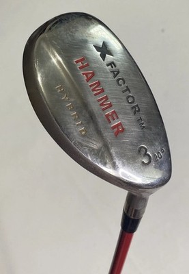 X Factor Hammer / 3H 3 Hybrid 20° / Smart Shaft Graphite / RH