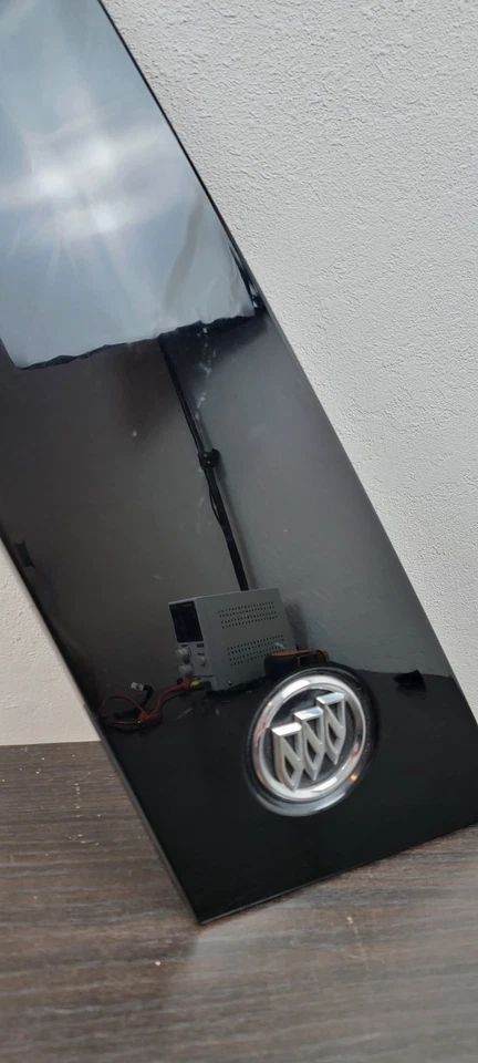 13-17 BUICK ENCLAVE 原始设备制造商黑色铬制后左驱动 LH 车窗模塑装饰 — 第 3/4 张图片