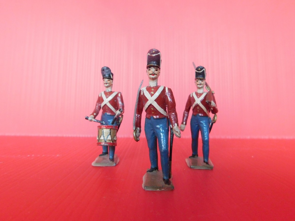 CBG MIGNOT ANCIENS : 1ER EMPIRE BEL ENSEMBLE DE 3 SAPEURS AU