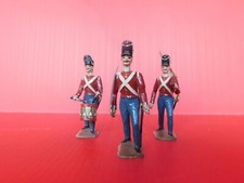 Cbg Mignot 1st Empire Beautiful Set of 3 English Grenadiers on Parade