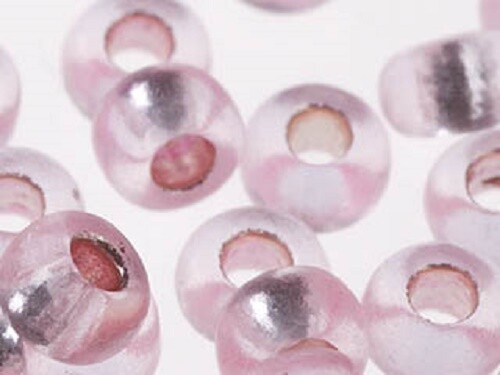 Czech 11/0 Preciosa Transparent S-Lined Rocaille Glass Seed Beads 12-strand Hank - Picture 46 of 179