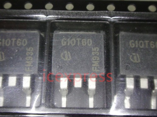 Transistor IGBT IGB10N60T - 600V, 10A, 110W, SMD TO-263, Per Elettronica Di Potenza