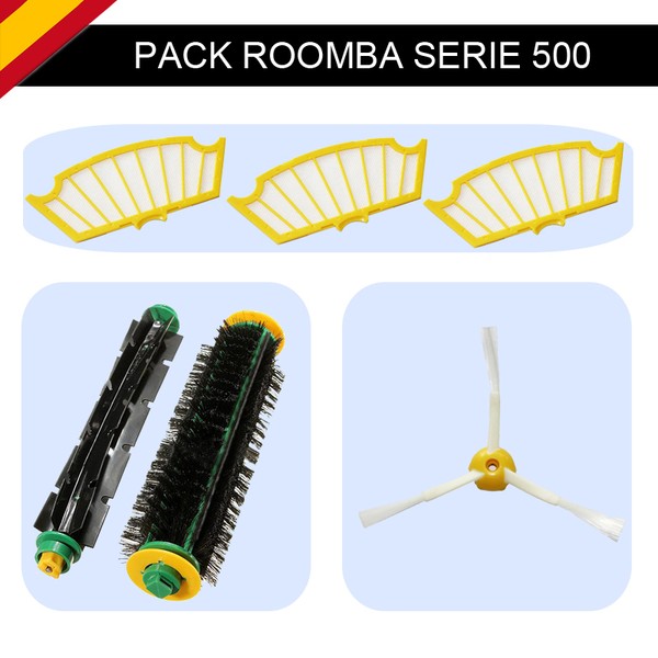 RECAMBIOS COMPATIBLE CON ROOMBA SERIE 500. ACCESORIOS Y REPUESTOS: 555, 560...