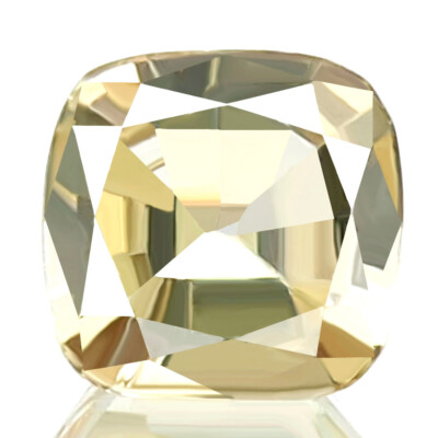 SPARKLING NATURAL SAPPHIRE 5A+ BEST CEYLON YELLOW SAPPHIRE CUSHION  GEM