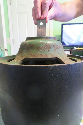Vintage OLIVER Tractor Cast Iron Belt Pulley K691A for 66 77 88 Models Antique - Picture 5 of 7